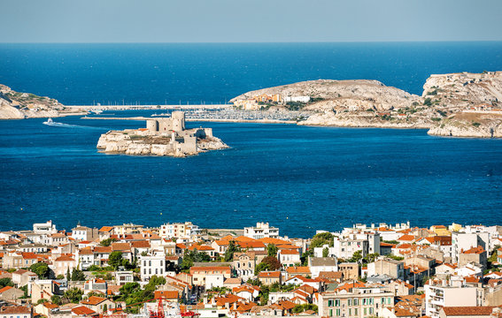 View from Marseilles, France