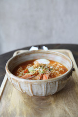 Spicy Noodle with egg