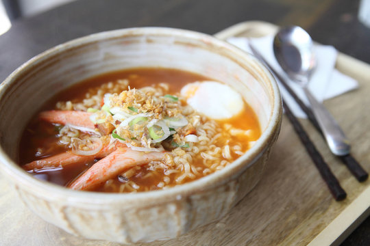 Spicy Noodle with egg
