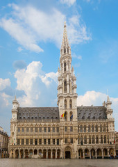 Fototapeta na wymiar Town Hall, Brussels