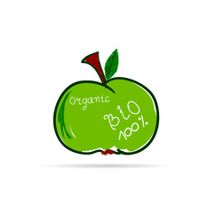 apple organic vector