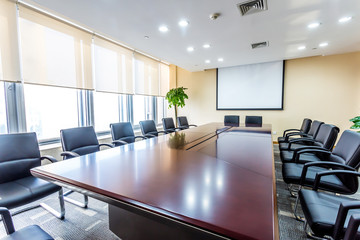 Business meeting room in office