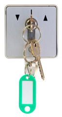 contacteur à clé pour commande de volets roulants