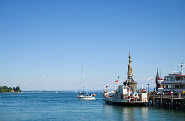 Hafen in Konstanz - Bodensee - Deutschland