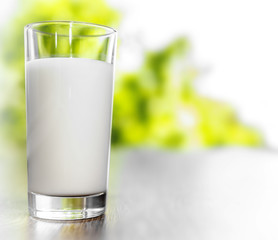 Glass of milk