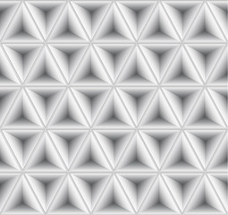 White Geometric Background