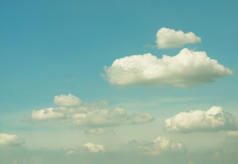Cloud in beautiful sky