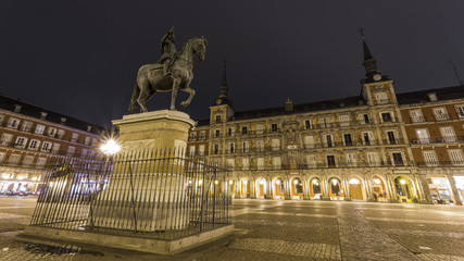 Fototapeta premium Plaza Mayor de Madrid