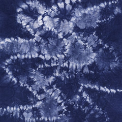 Obraz premium Material dyed batik. Shibori