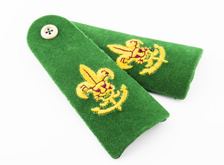 Shoulder Epaulet Isolated