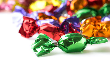 Fototapeta premium colorful candies collection