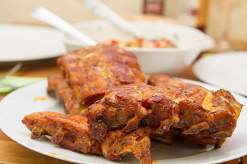Spareribs with Barbecue Sauce