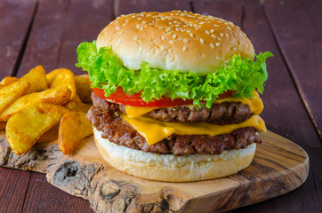 Double Cheese Burger