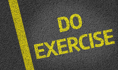 Do exercise written on the road