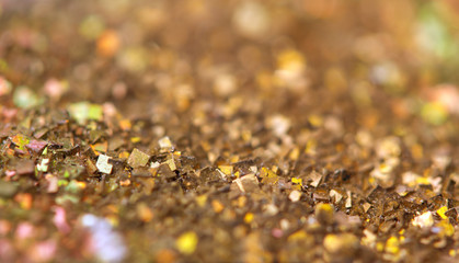 Fantastic background, magic of a stone, rainbow in rock