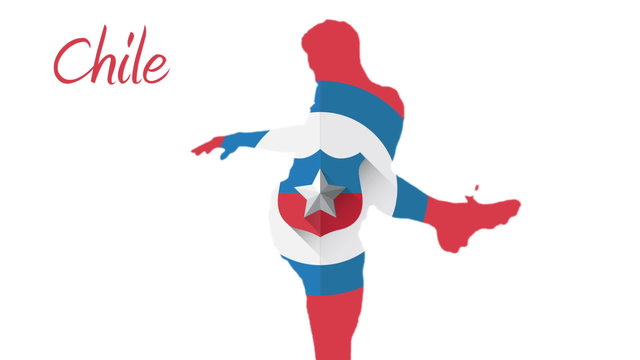 Chile world cup 2014 animation with player