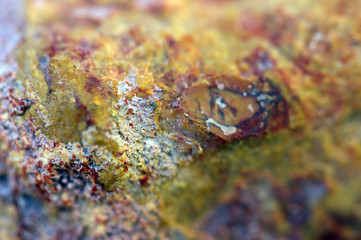 Abstract Fantastic background from a rock mineral. Stone texture