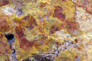 Abstract Fantastic background from a rock mineral. Stone texture