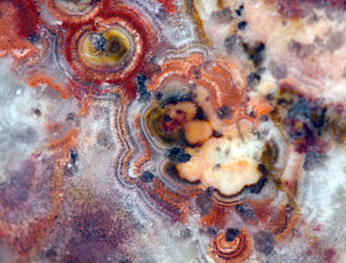 Obraz na płótnie Canvas Abstract Fantastic background from a crystal rock mineral.