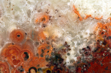 Background of a old crystal stone at extreme closeup. Macro