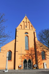 Fototapeta na wymiar Ingolstadt, Franziskanerkirche Mariä Himmelfahrt