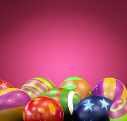 colorful easter egg