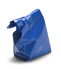 Wrinkled Blue Bag