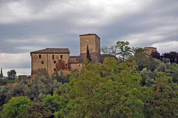Fototapeta na wymiar Stigliano, Sovicille - Siena