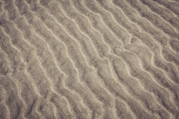 close up of sea beach sand or Desert sand for texture and backgr