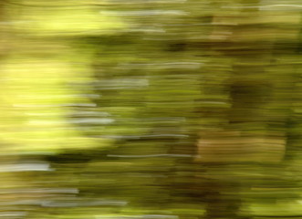 blurred moving the country