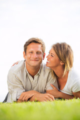 Fototapeta premium Happy young couple