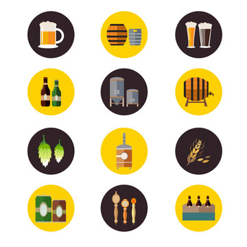 Brewery icons