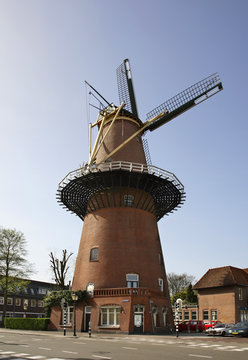 Windmill in Utrecht. Netherlands