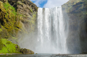 Skogafoss waterfall in Iceland