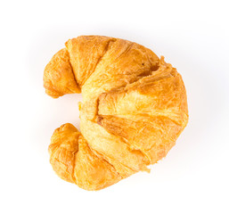 croissant isolated white background