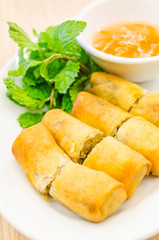 Fried spring rolls