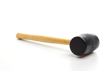 Hammer isolated white background