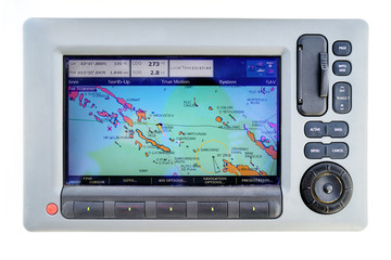 Gps device on sailboat