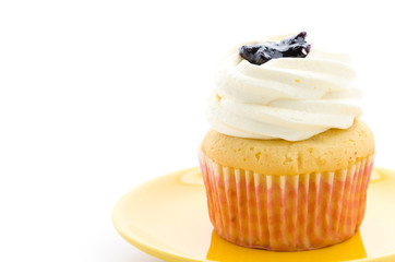 Cupcakes isolated on white background