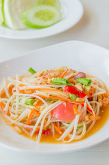green papaya salad