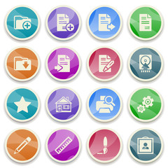 Document color icons.