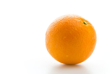 Orange isolated on white