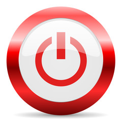 power glossy web icon