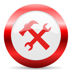 Obraz premium tool glossy web icon