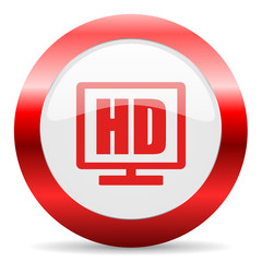 hd display glossy web icon
