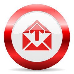 email glossy web icon