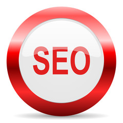 seo glossy web icon