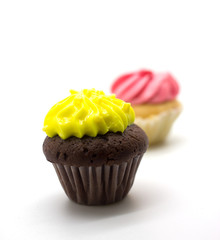 colorful cup cake