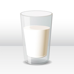 Glass of milk