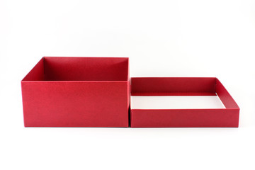 open red box